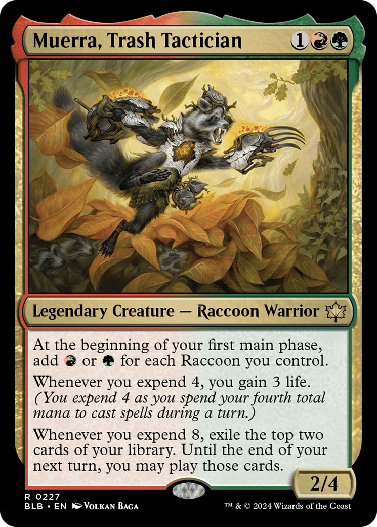Muerra, Trash Tactician (BLB-227) [Bloomburrow]