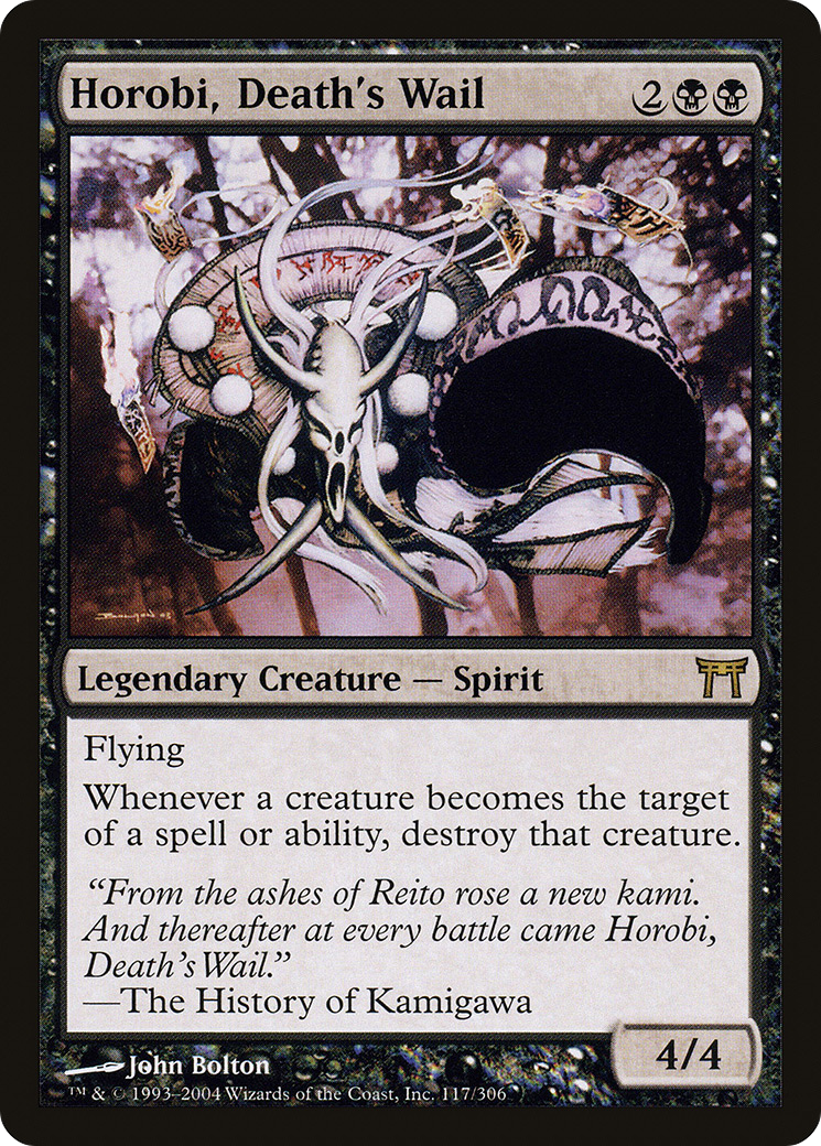Horobi, Death's Wail (CHK-117) [Champions of Kamigawa] Foil