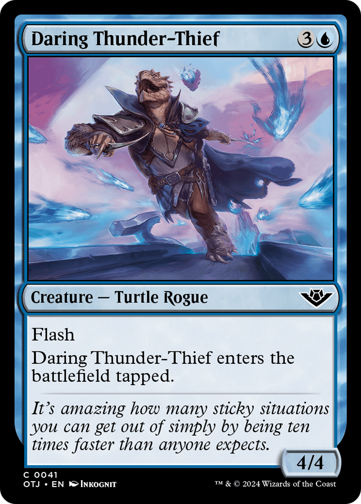 Daring Thunder-Thief (OTJ-041) [Outlaws of Thunder Junction]