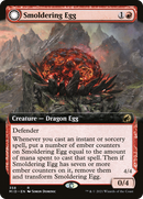 Smoldering Egg (Extended Art) (MID-358) [Innistrad: Midnight Hunt]