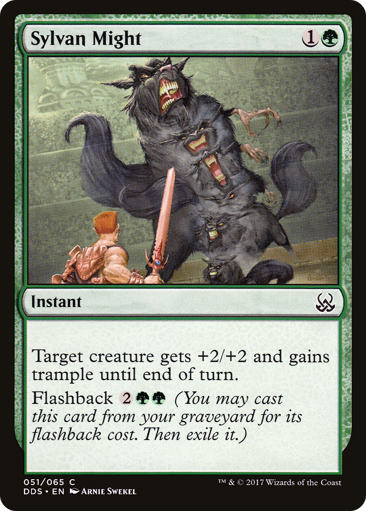 Sylvan Might (DDS-051) [Duel Decks: Mind vs. Might]