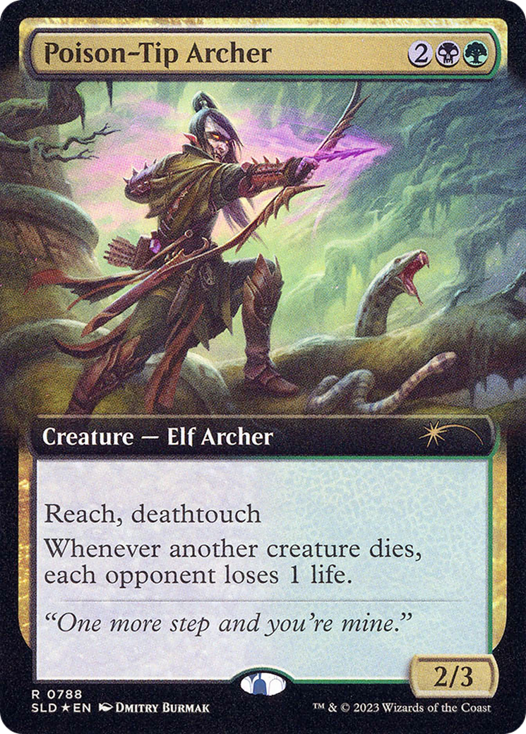 Poison-Tip Archer (SLD-788) [Secret Lair Drop]: (Extended Art) Foil