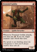 Frenzied Goblin (CLU-135) [Ravnica: Clue Edition]