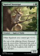 Squirrel Sovereign (BLC-240) [Bloomburrow Commander]