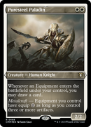 Puresteel Paladin (CMM-469) [Commander Masters] Etched Foil