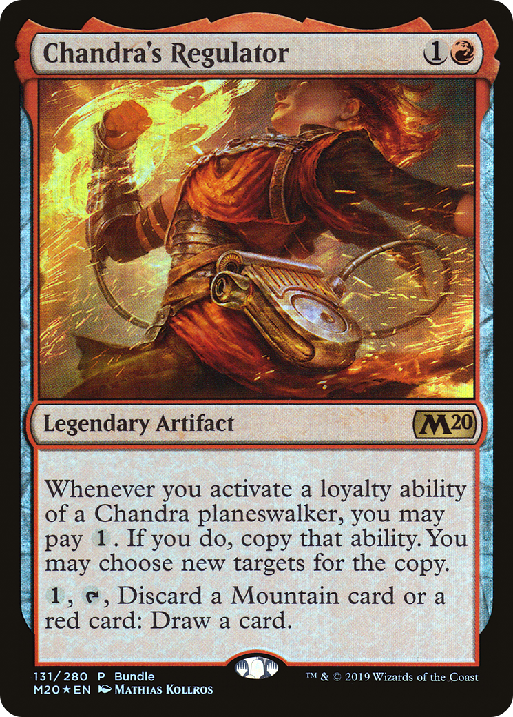 Chandra's Regulator (UMP-131) [Core Set 2020 Promos] Foil