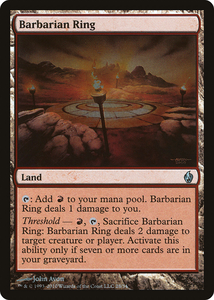 Barbarian Ring (PD2-028) [Premium Deck Series: Fire and Lightning] Foil