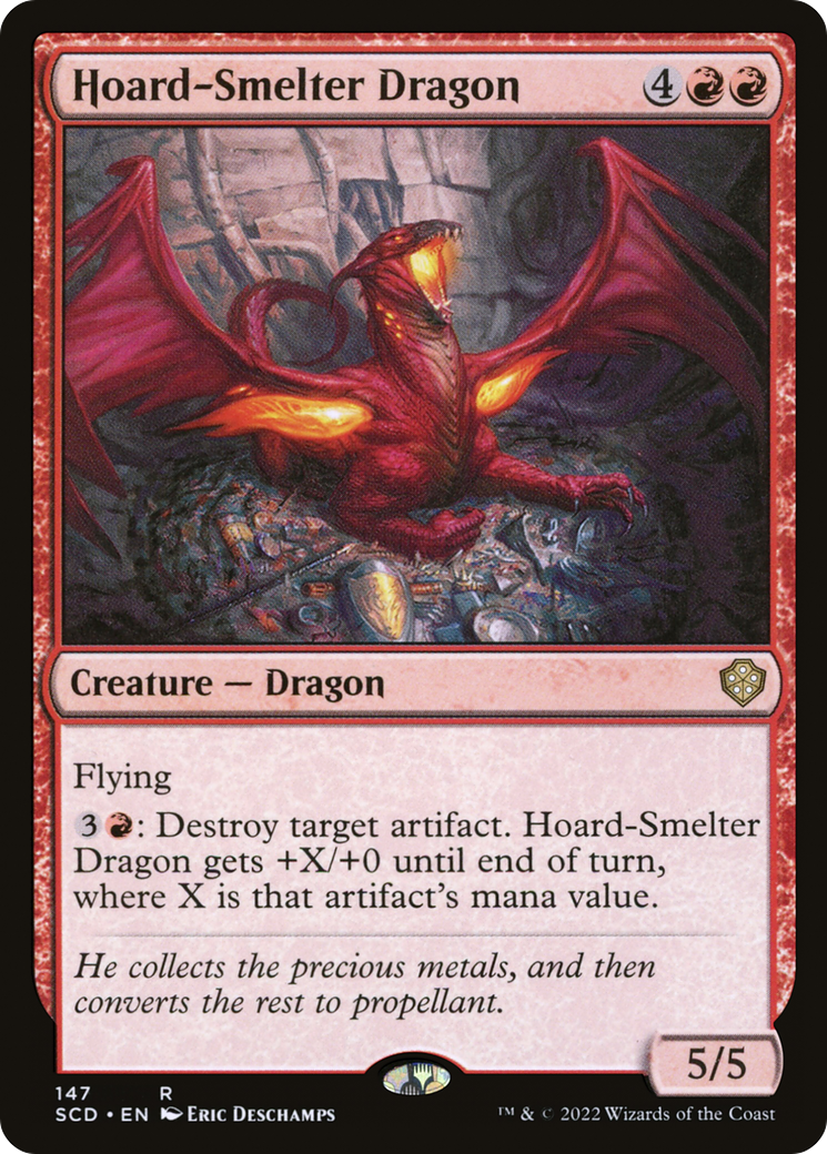 Hoard-Smelter Dragon (SCD-147) [Starter Commander Decks]