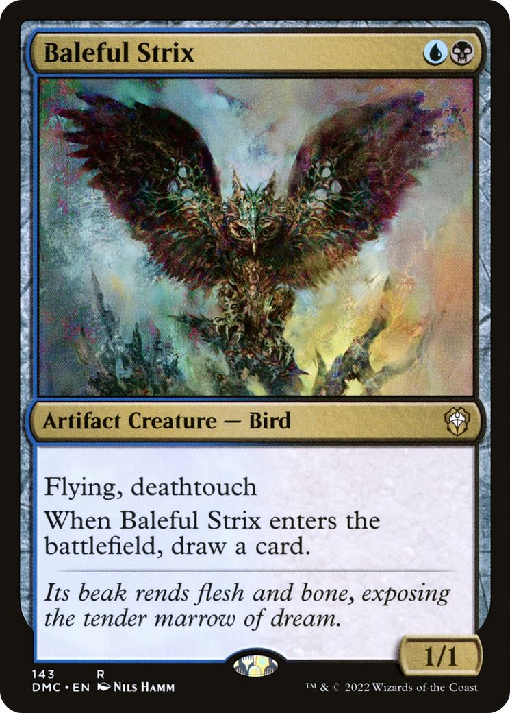 Baleful Strix (DMC-143) [Dominaria United Commander]