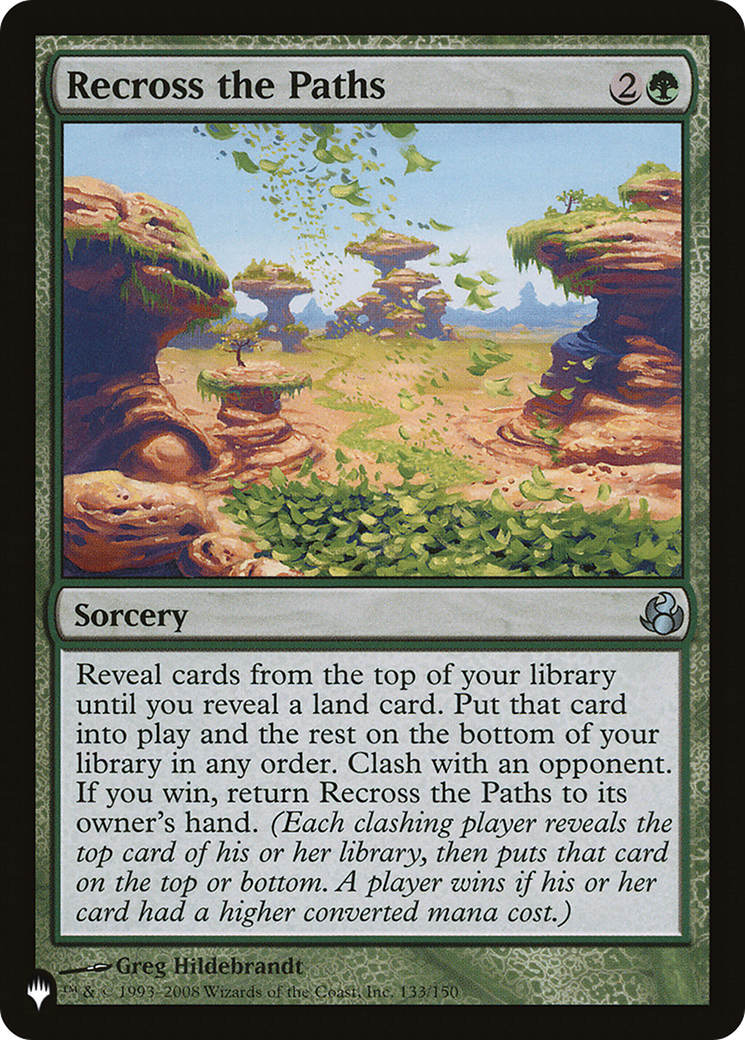 Recross the Paths (LIST-MOR-133) [The List]