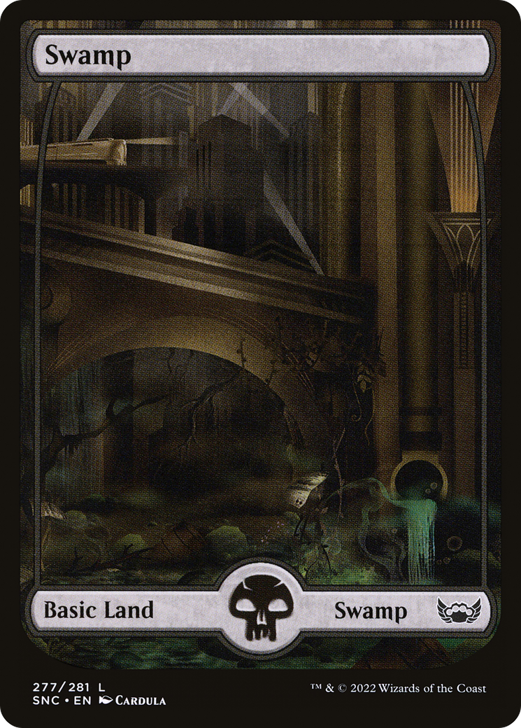 Swamp (SNC-277) [Streets of New Capenna]: (Full Art) Foil