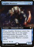 Amphin Mutineer (CMR-629) [Commander Legends]: (Extended Art) Foil