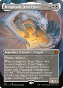 Icingdeath, Frost Tyrant (AFR-287) [Adventures in the Forgotten Realms] (Borderless) Foil