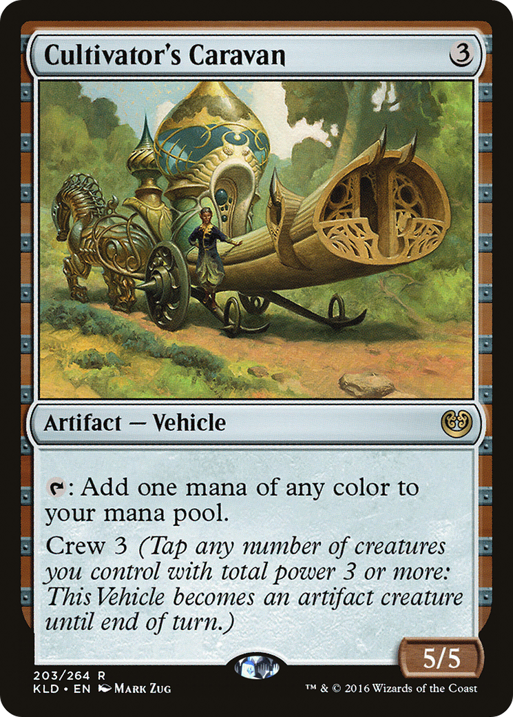 Cultivator's Caravan (KLD-203) [Kaladesh] Foil