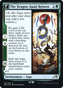 The Dragon-Kami Reborn (PRE-181) [Kamigawa: Neon Dynasty Promos] Foil