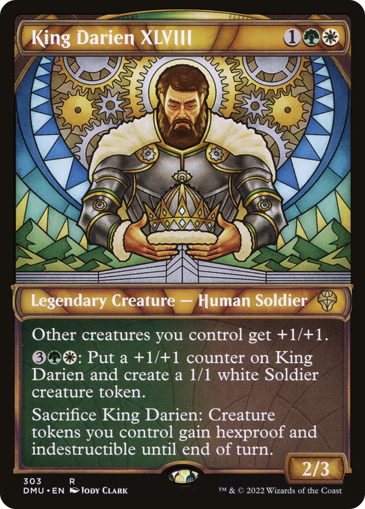 King Darien XLVIII (Showcase) (DMU-303) [Dominaria United]