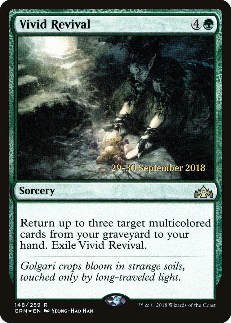 Vivid Revival (PRE-148S) [Guilds of Ravnica Promos] Foil