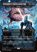 Defile (SLD-1793) [Secret Lair Drop] / Beholder's Enervation Ray (Borderless)