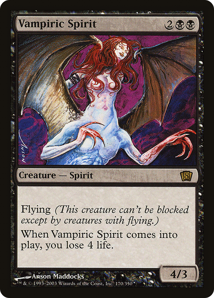 Vampiric Spirit [Eighth Edition] Foil