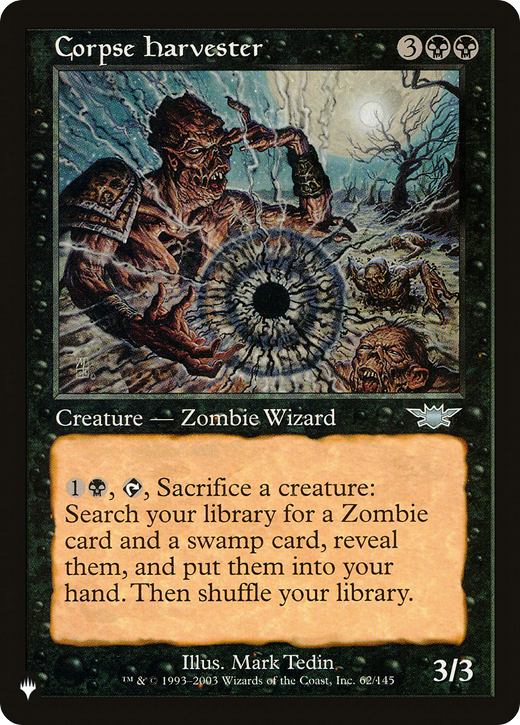 Corpse Harvester (LIST-LGN-62) [The List]