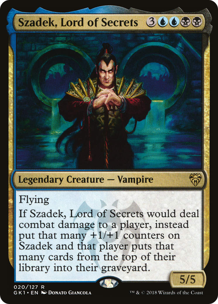 Szadek, Lord of Secrets (GR1-020) [GRN Guild Kit]