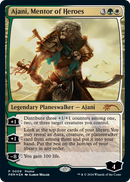 Ajani, Mentor of Heroes (Deluxe Commander Kit) (UMP-009) [Media and Collaboration Promos] Foil