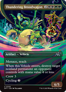 Thundering Broodwagon (DFT-328) [Aetherdrift] (Borderless) Foil