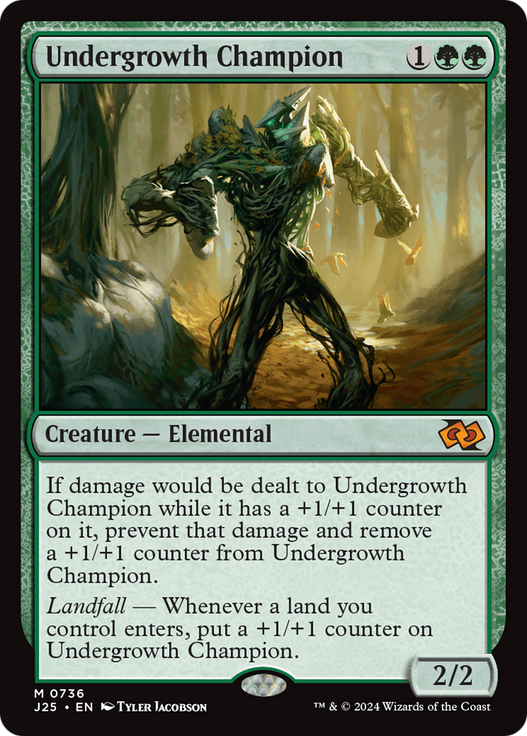 Undergrowth Champion (J25-736) [Foundations Jumpstart]