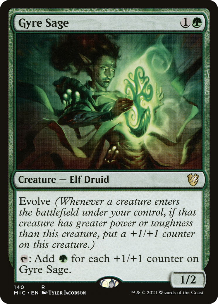 Gyre Sage (MIC-140) [Midnight Hunt Commander]