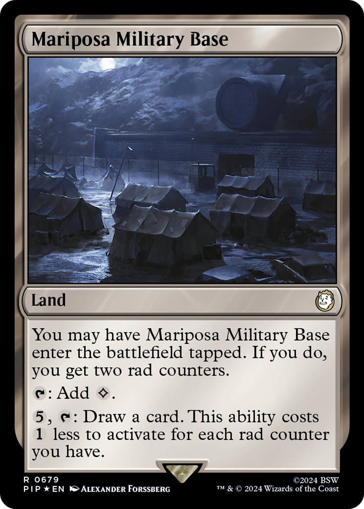 Mariposa Military Base (PIP-679) [Fallout] Foil