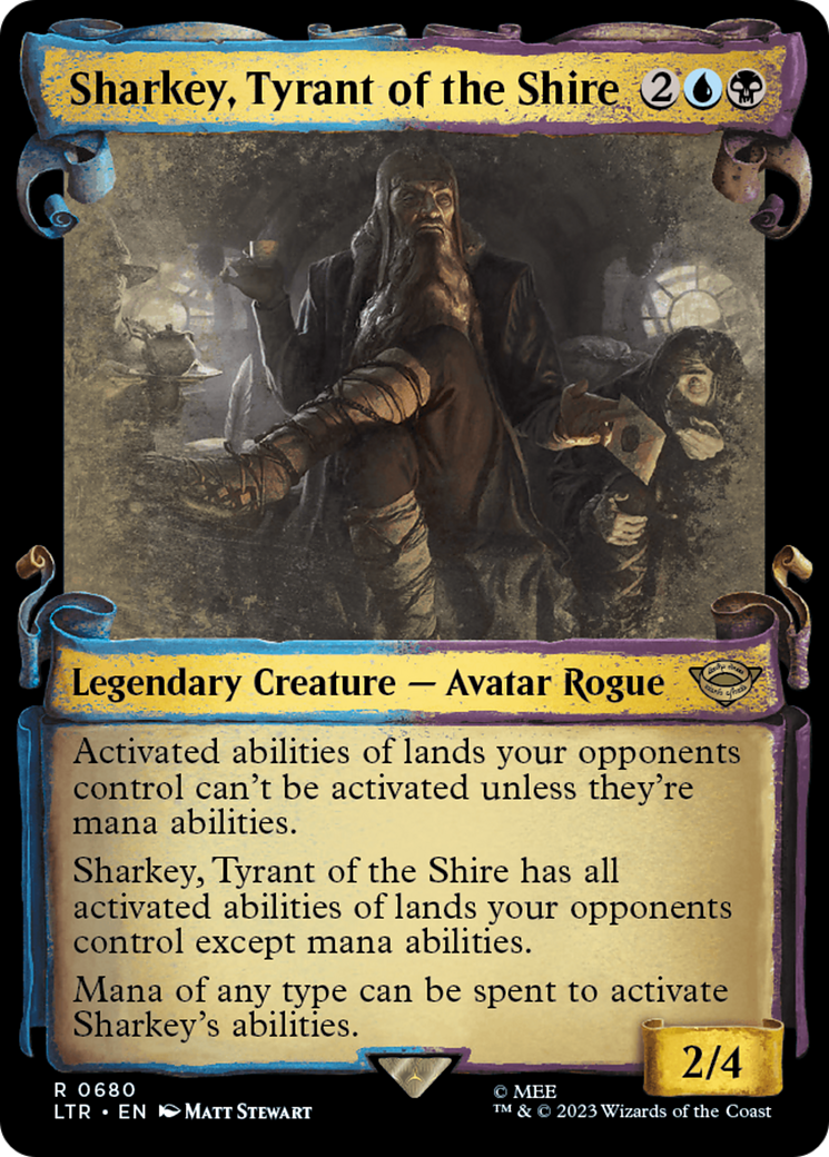 Sharkey, Tyrant of the Shire (LTR-680) [The Lord of the Rings: Tales of Middle-earth]: (Showcase)
