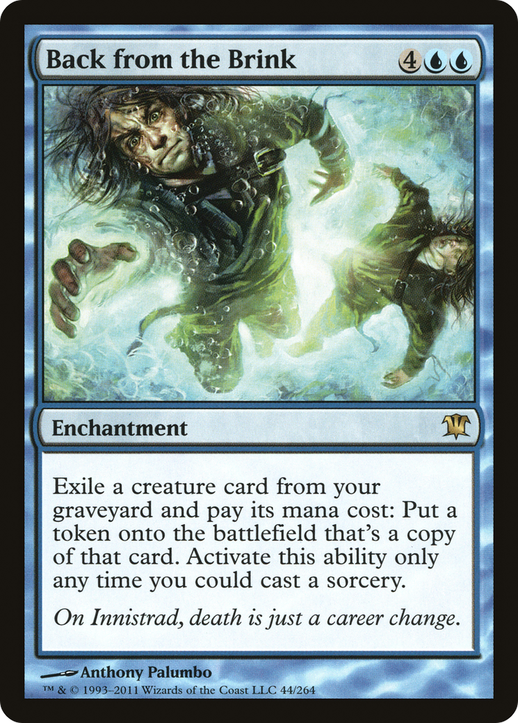 Back from the Brink (ISD-044) [Innistrad] Foil