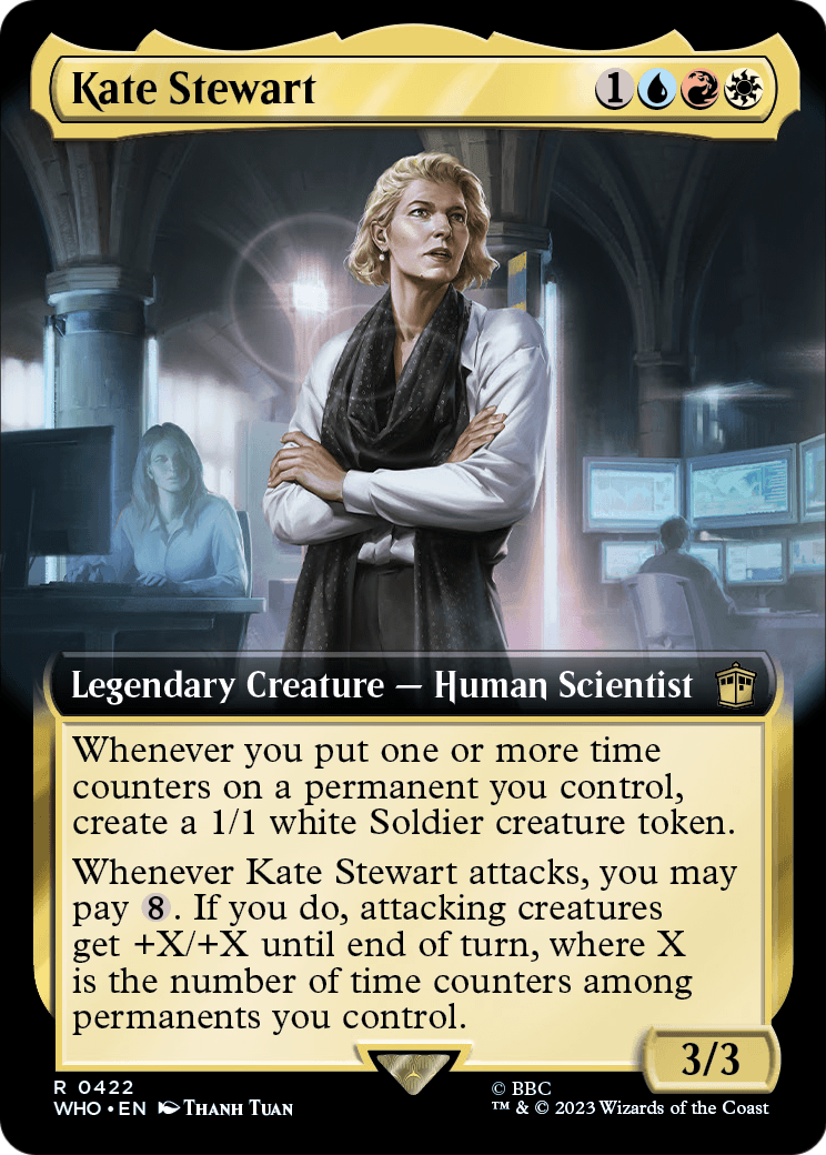 Kate Stewart (Extended Art) (WHO-422) [Doctor Who]