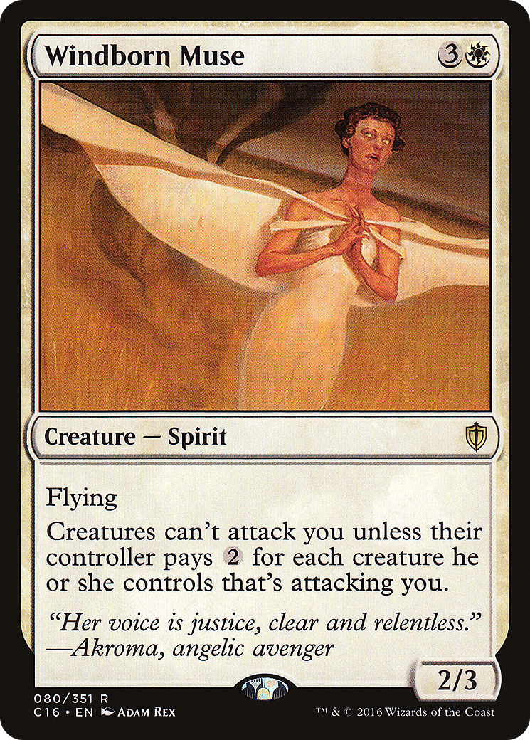 Windborn Muse (C16-080) [Commander 2016]