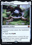 Timeless Lotus (PRE-239) [Dominaria United Promos] Foil