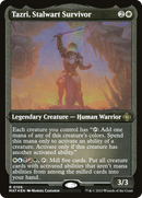 Tazri, Stalwart Survivor (MAT-106) [March of the Machine: The Aftermath] Etched Foil