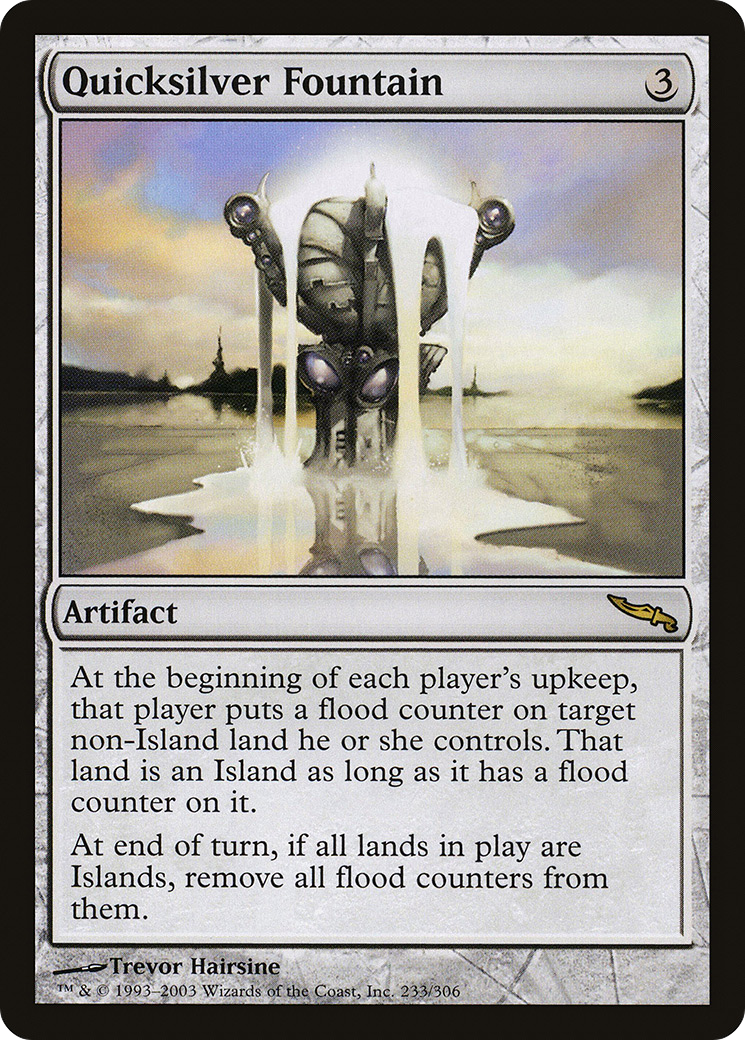 Quicksilver Fountain (MRD-233) [Mirrodin]