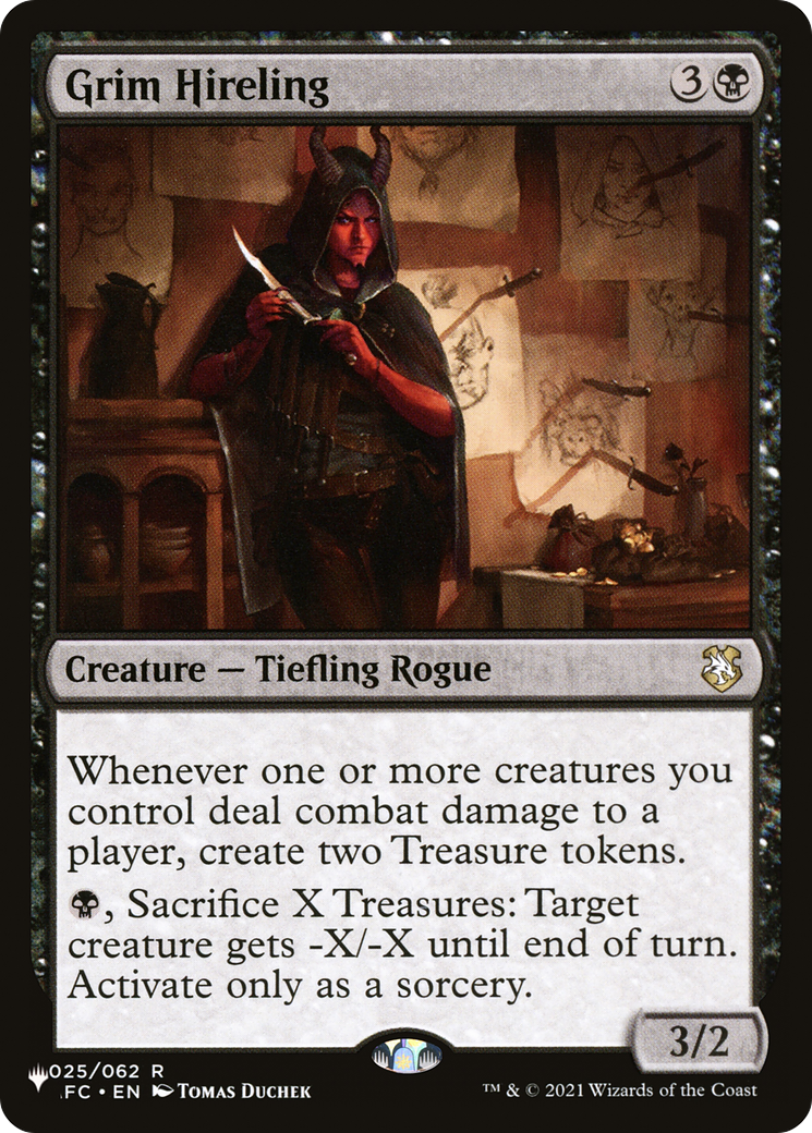 Grim Hireling (LIST-AFC-25) [The List]
