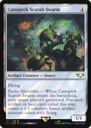 Canoptek Scarab Swarm (Surge Foil) (40K-150) [Warhammer 40,000 Commander] Foil