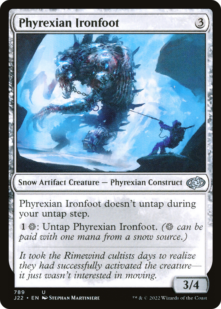 Phyrexian Ironfoot (J22-789) [Jumpstart 2022]