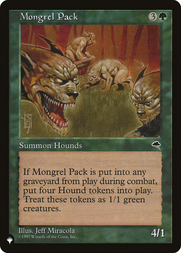 Mongrel Pack (LIST-TMP-237) [The List]
