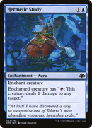 Hermetic Study (DMR-053) [Dominaria Remastered] Foil