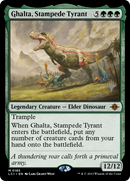 Ghalta, Stampede Tyrant (PPLCI-185) [Promo Pack: The Lost Caverns of Ixalan Promos]