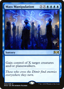 Mass Manipulation (PPTHB-42P) [Promo Pack: Ravnica Allegiance Promos]