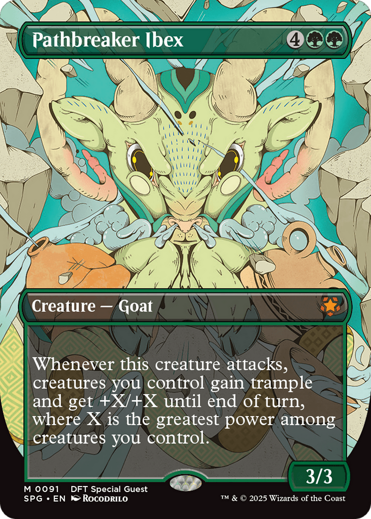 Pathbreaker Ibex (SPG-091) [Special Guests] (Borderless) Foil