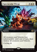 Spectacular Pileup (DFT-378) [Aetherdrift]: (Extended Art) Foil