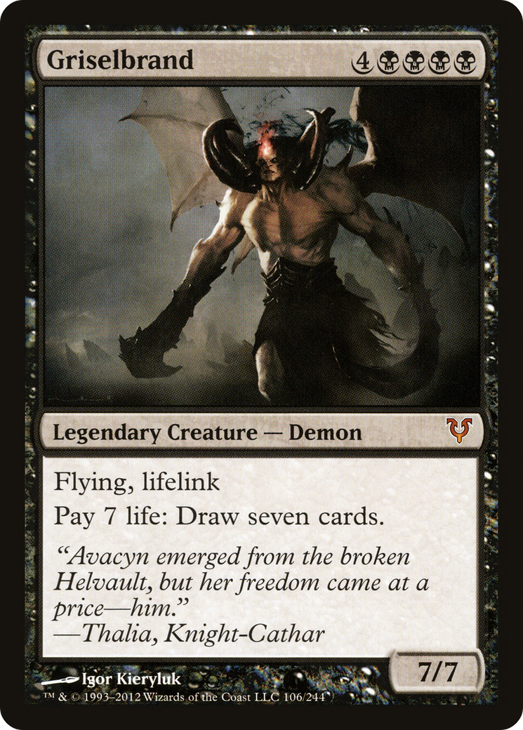 Griselbrand (AVR-106) [Avacyn Restored]