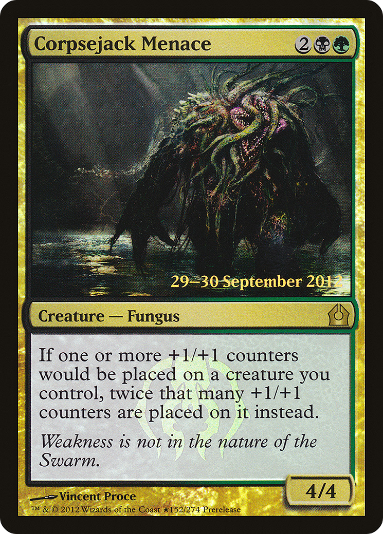 Corpsejack Menace (PRE-152★) [Return to Ravnica Promos] Foil