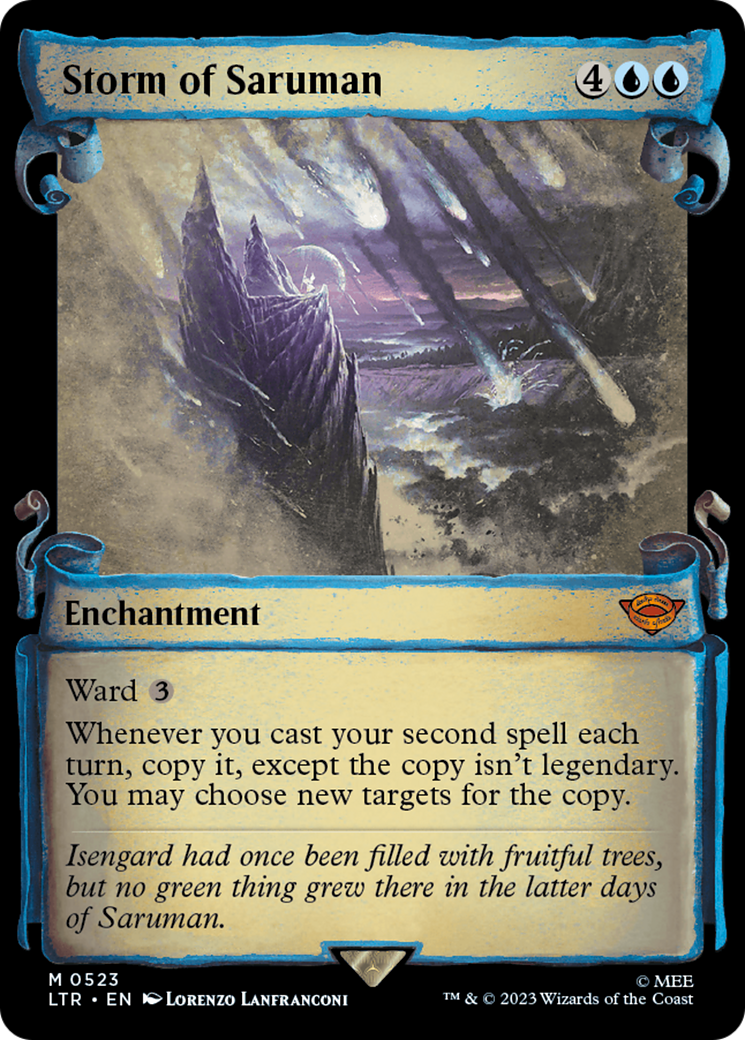 Storm of Saruman (LTR-523) [The Lord of the Rings: Tales of Middle-earth]: (Showcase)