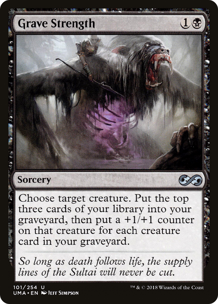 Grave Strength (UMA-101) [Ultimate Masters] Foil